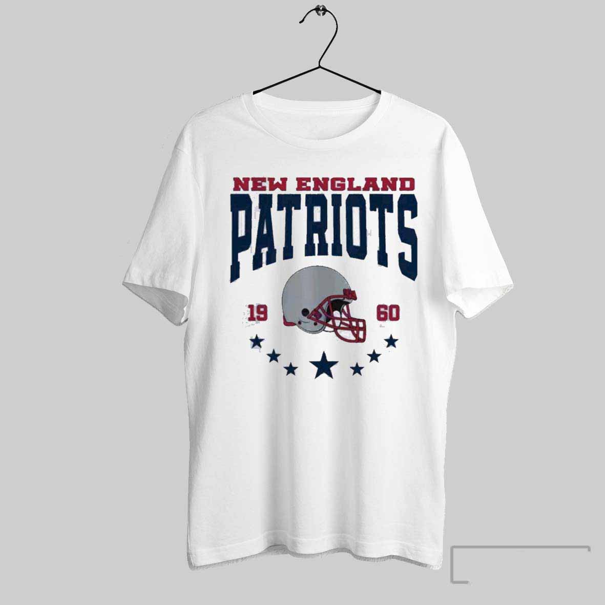 1960 New England Patriots Football Helmet Shirt