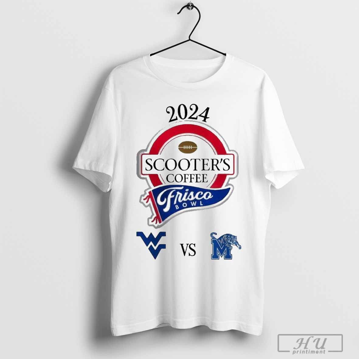 2024 Frisco Bowl Matchup Ncaa Division West Virginia Mountaineers Vs Memphis Tigers Unisex T Shirt