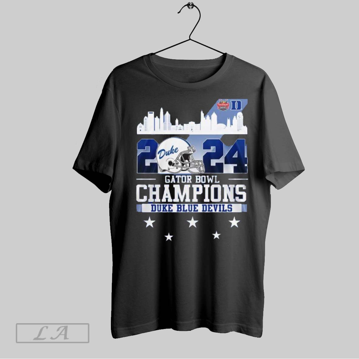 2024 Gator Bowl Champions Duke Blue Devils T Shirt