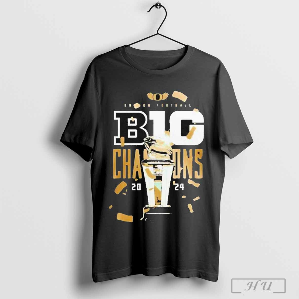Oregon Ducks Cheers 2024 Big 10 Champions Ncaa T Shirt