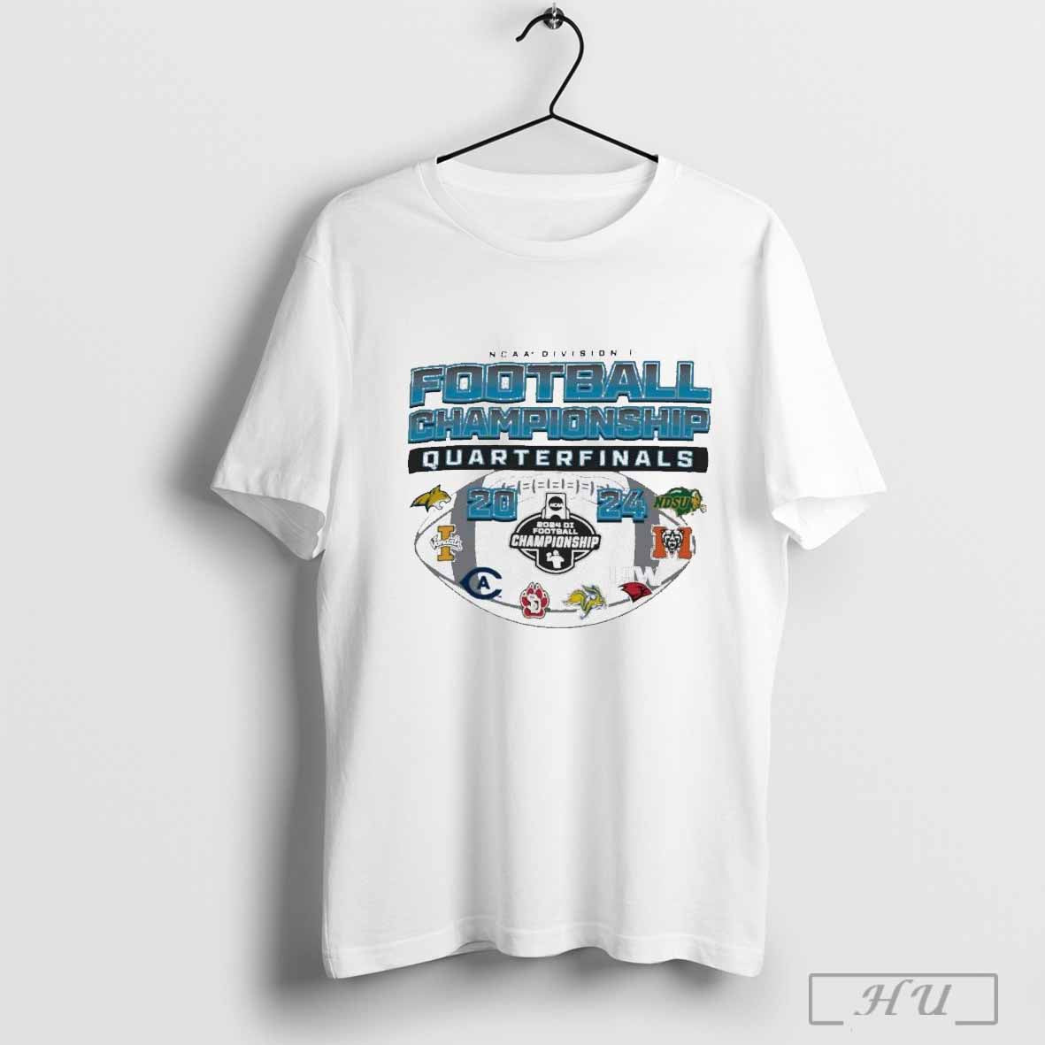 2024 Ncaa Division I Football Championship Quarterfinals Eight Teams T Shirt