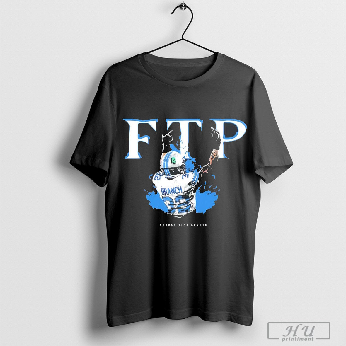 2024 FTP Brian Branch Detroit Lions NFL Crunch Time Sports shirt