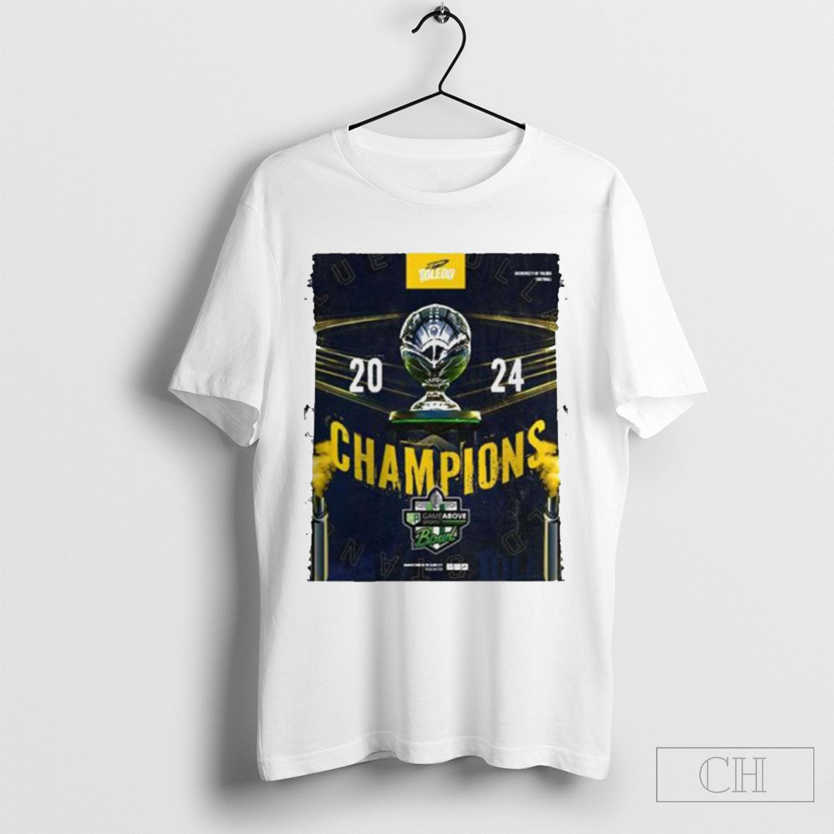 Official Toledo Rockets 2024 Game Above Sports Bowl Champions Ncaa Division Shirt