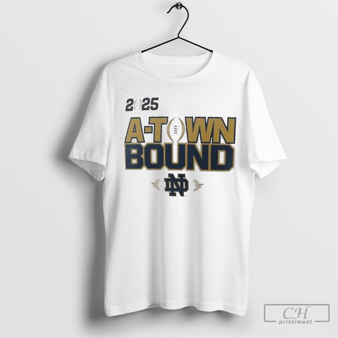 Official Top Notre Dame A Town Bound 2025 Cfp National Championship Shirts
