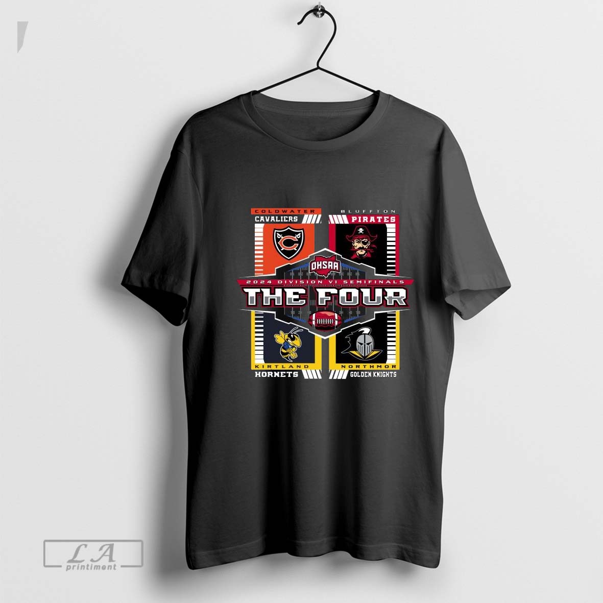 2024 OHSAA Football Division VI State Semifinals The Four T-Shirt