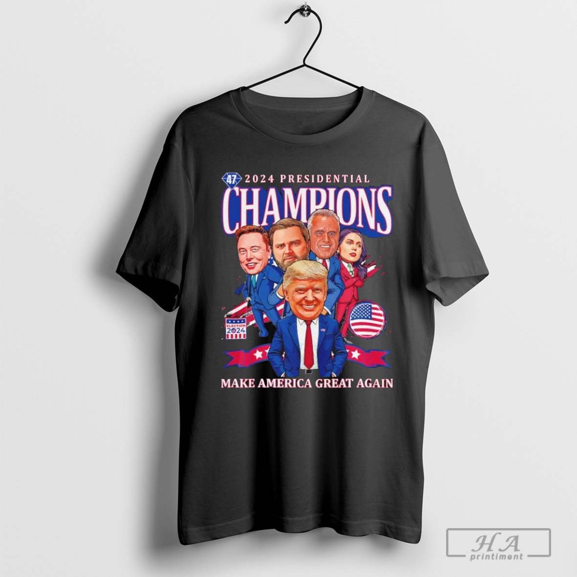 2024 Presidential Champions Make America Great Again shirt
