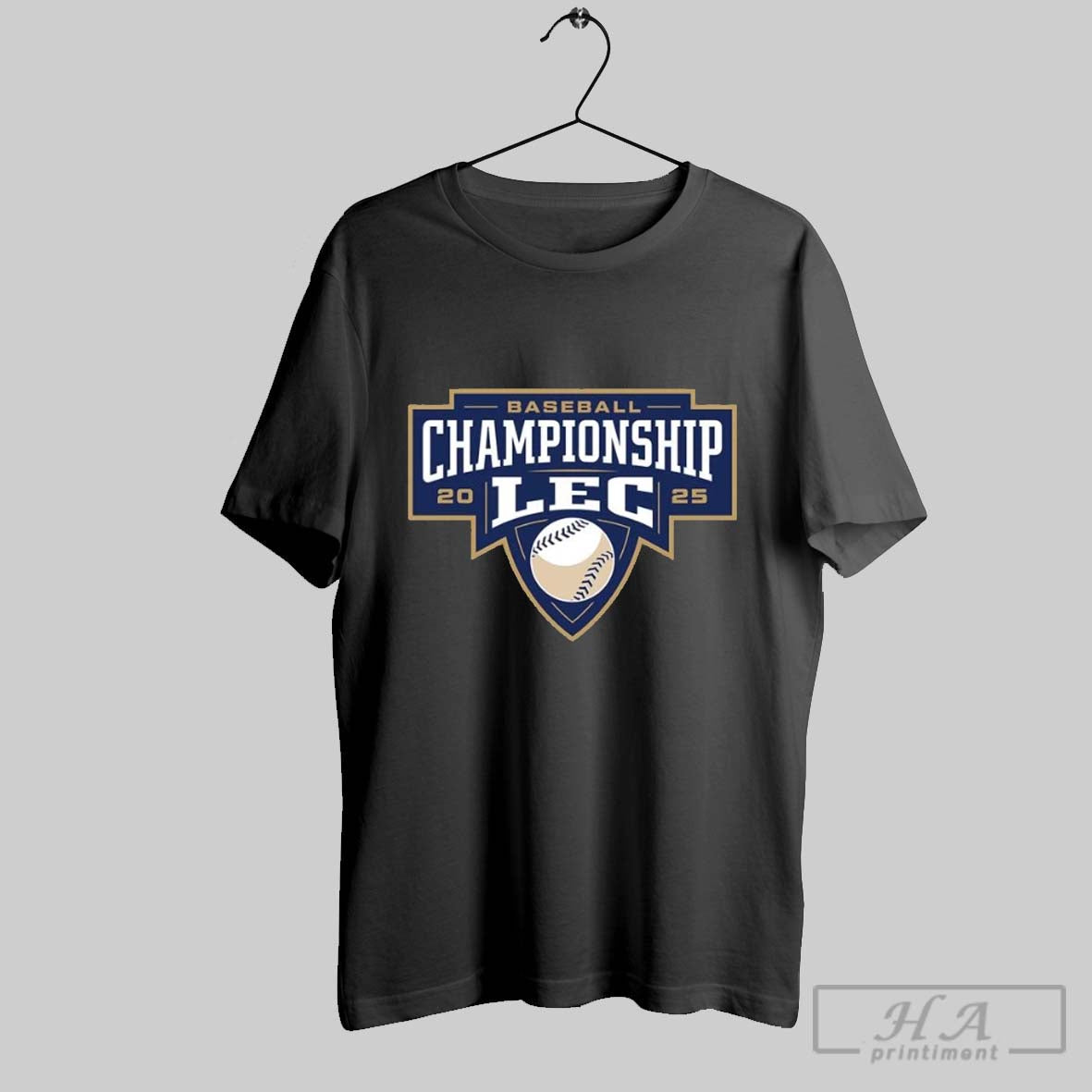 2025 Lec Baseball Championships Logo T Shirt