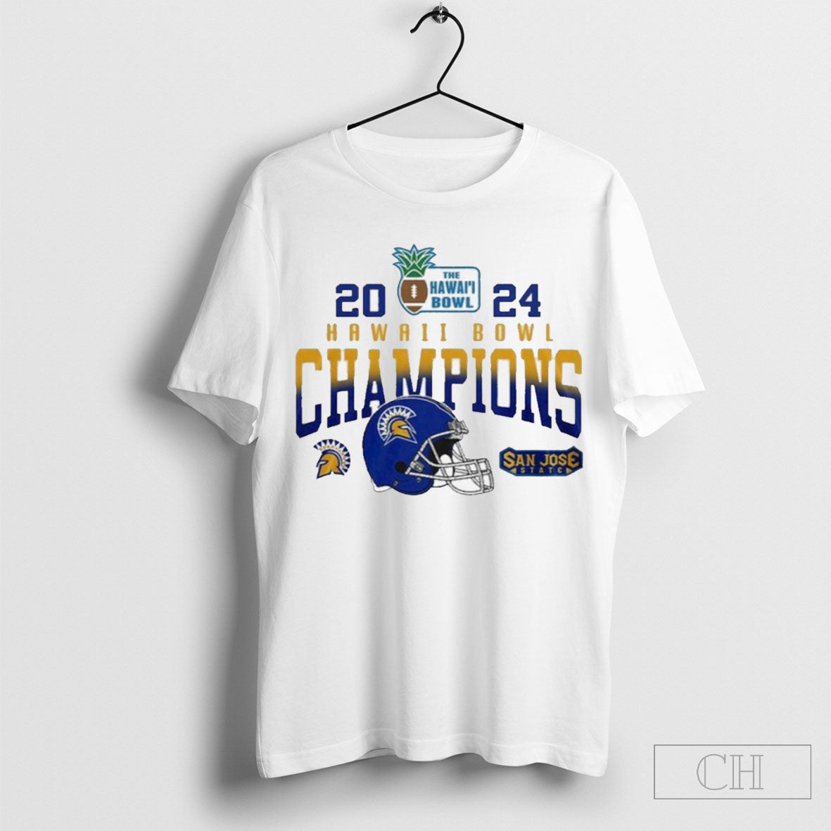 Official The Hawaii Bowl 2024 Champions San Jose State Shirt