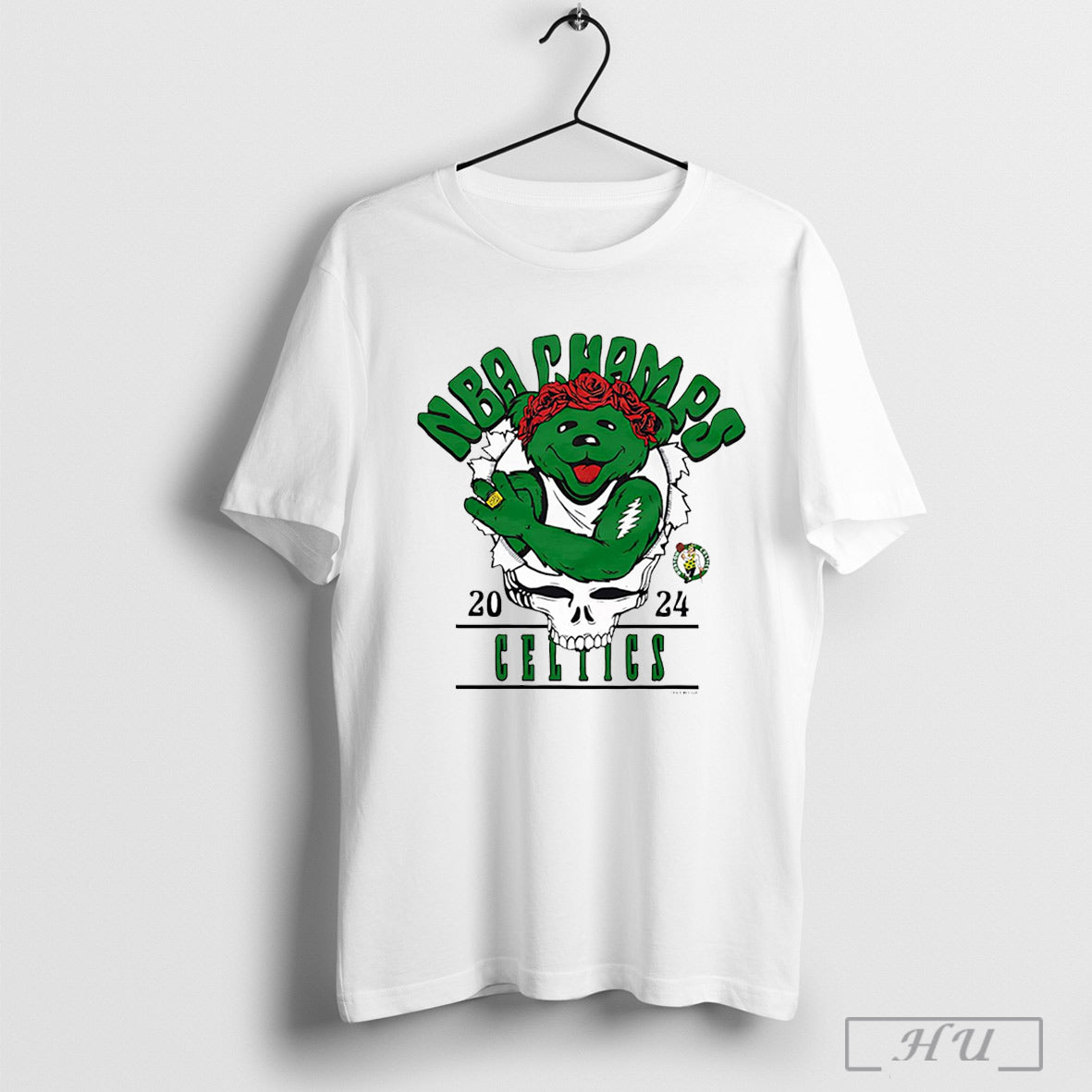 Boston Celtics 2024 Nba Finals Champions Grateful Dead T Shirt