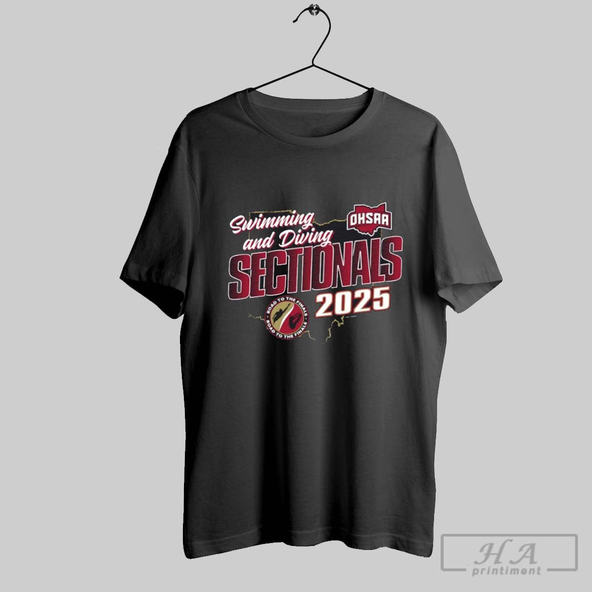 2025 Ohsaa Swimming And Diving Sectionals Shirt