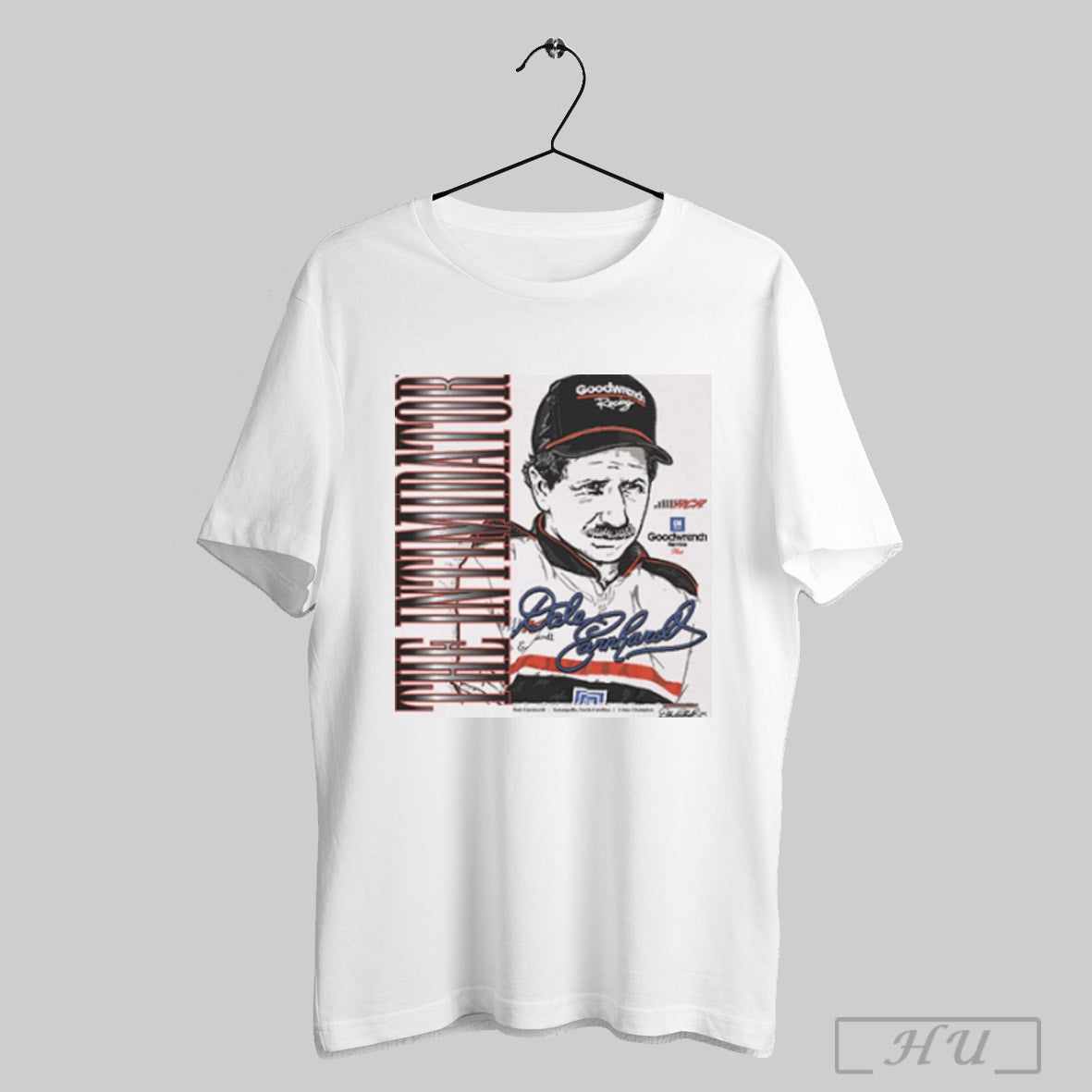 2025 Dale Earnhardt The Intimidator Goodwrench Racing Painting Retro Signature T Shirt Sweatshirt