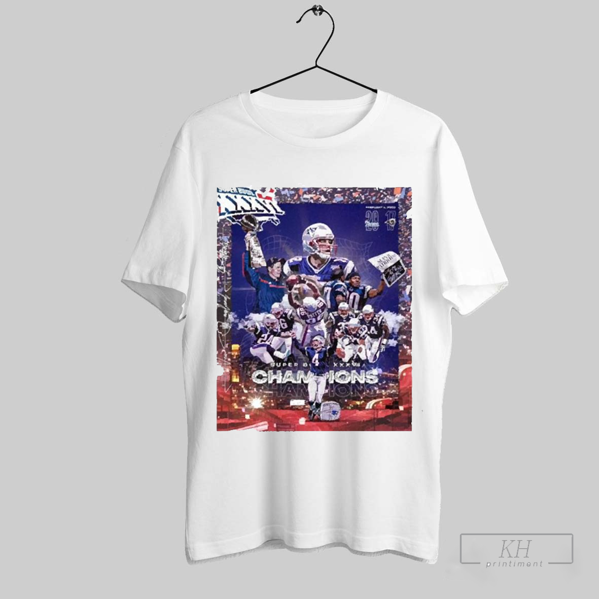 Best Poster New England Patriots 20 17 St Louis Ram Feb 3 2002 Super Bowl Xxxvi Champions The Day The Dynasty Began