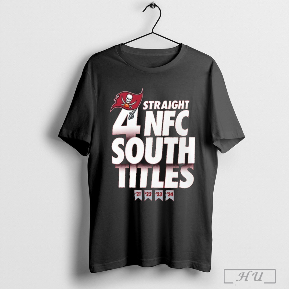 Official Tampa Bay Buccaneers Nike Four Straight Nfc South Division Champions T Shirt
