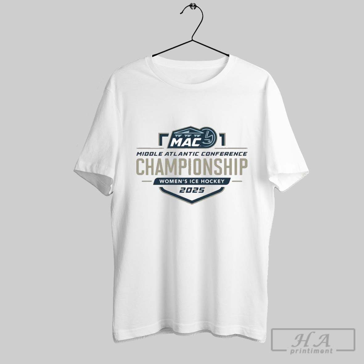 2025 Mac Womens Ice Hockey Championship T Shirt