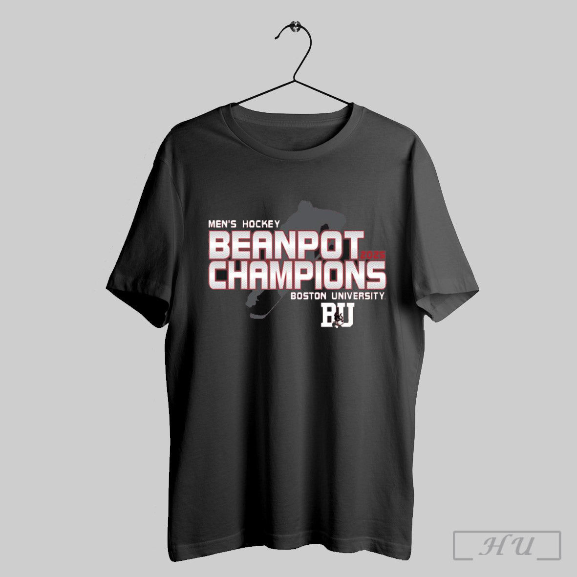 Boston University Unisex 2025 Mens Beanpot Hockey Tournament Champions Shirt Sweatshirt