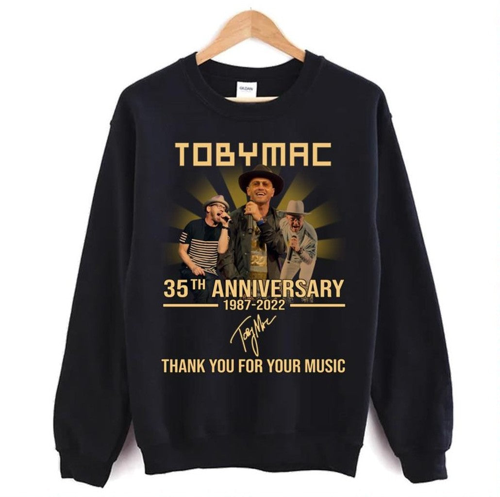 35th Anniversary 1987 2022 Thank You For Memories Signature Unisex Sweatshirt