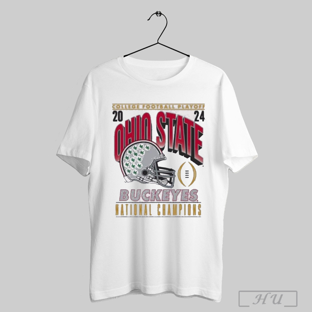 Ohio State Buckeyes 2024 College Football Playoff National Champions Big Helmet T Shirts Sweatshirt Hoodies Poster