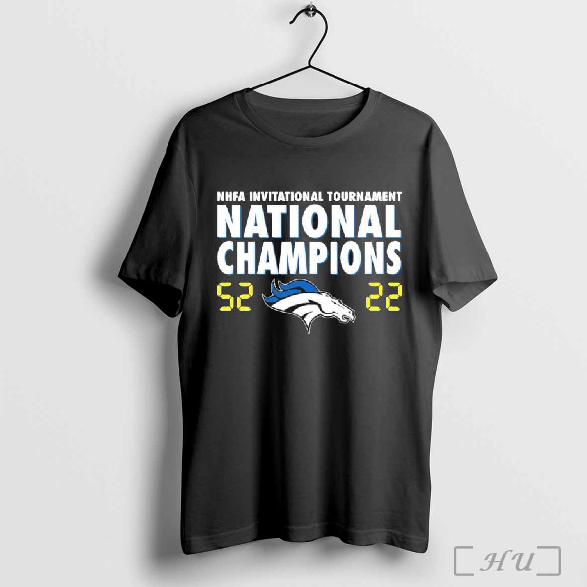 River Oaks Mustangs 2024 NHFA National Champions T-Shirt