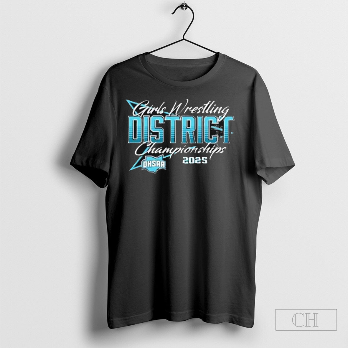 2025 Ohsaa Girls Wrestling District Championships T Shirt