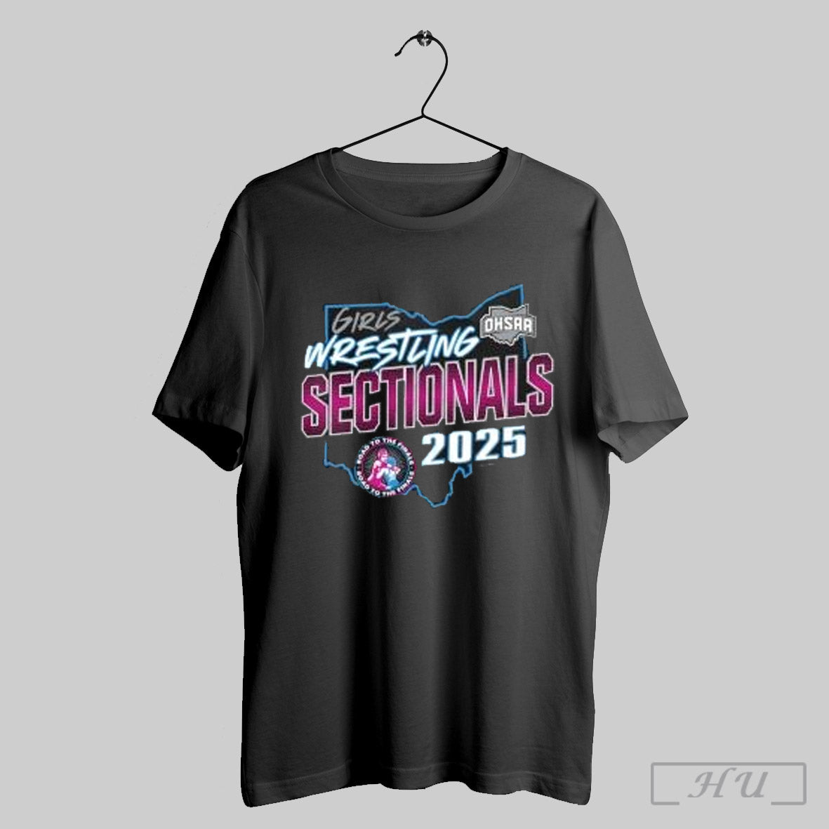 2025 Ohsaa Girls Wrestling Sectionals Shirt Sweatshirt