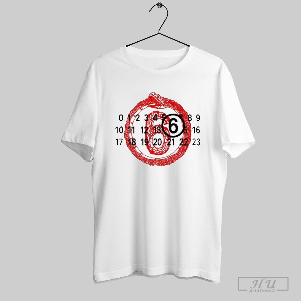 2024 Mm6 Maison Margiela Year Of The Snake T Shirt