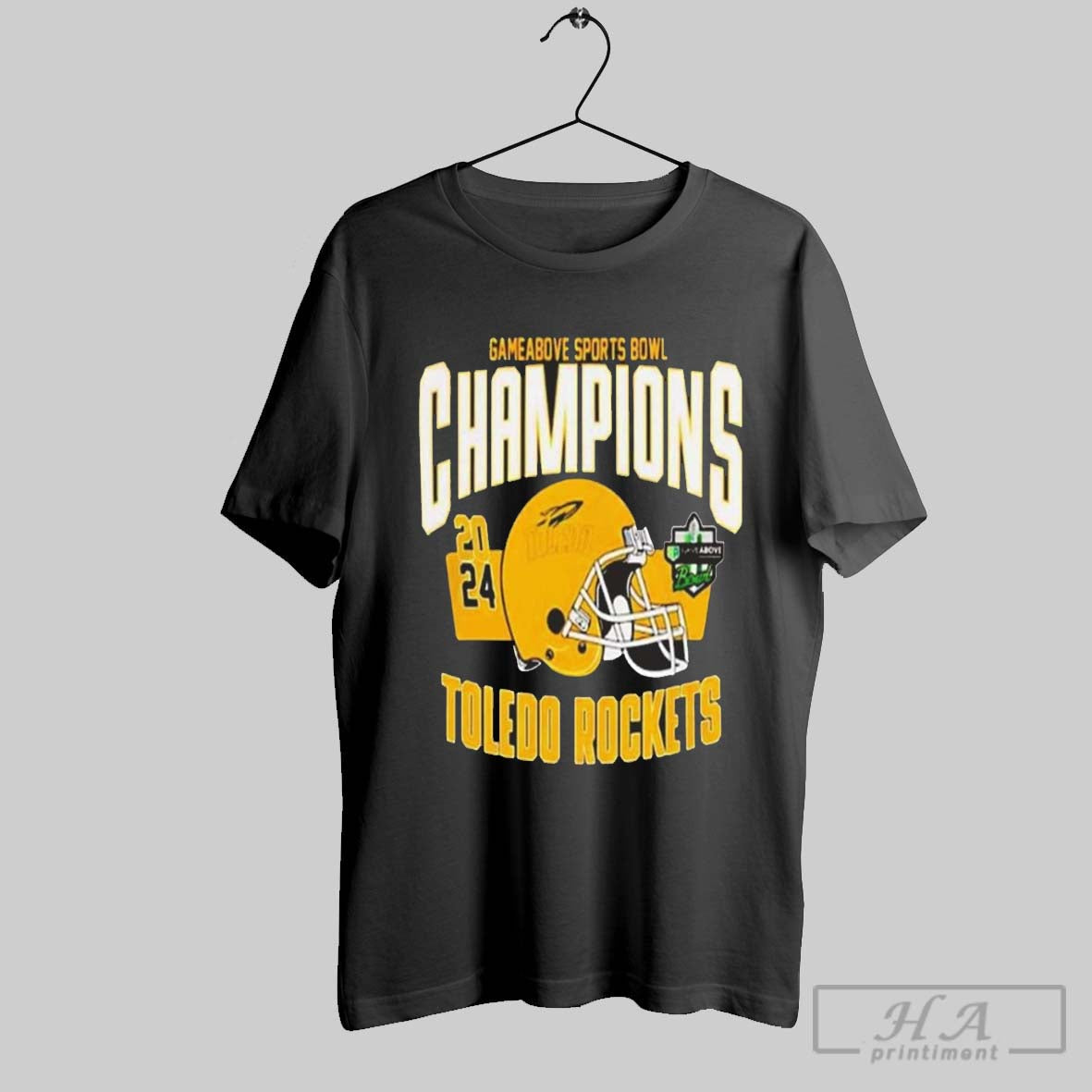 Official Toledo Rockets 2024 Gameabove Sports Bowl Champions Ncaa Bowl Games 2024 2025 Shirt