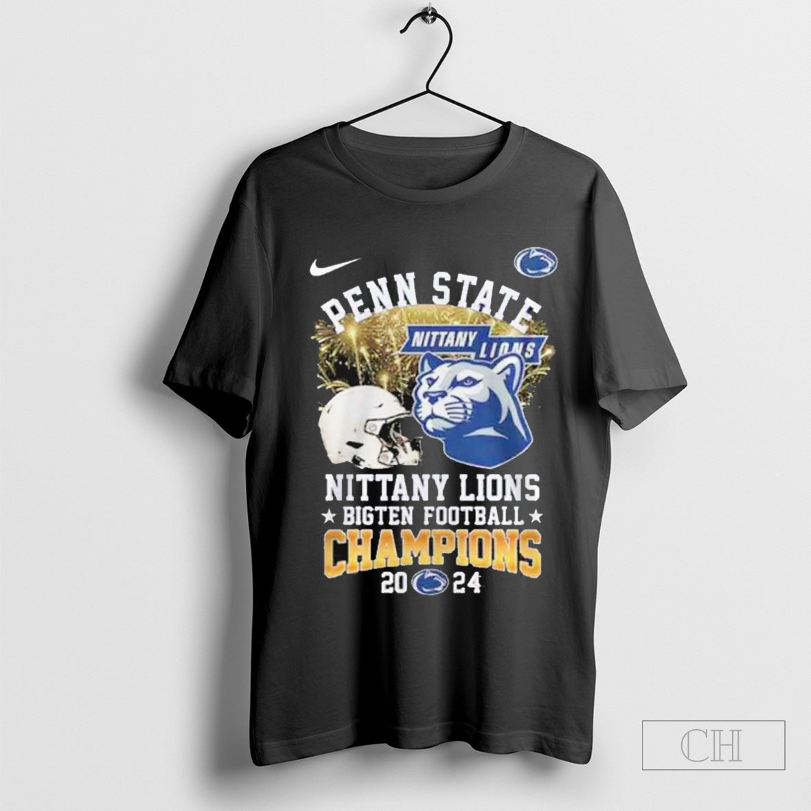 Penn State Nittany Lions Bigten Football Champions 2024 Shirt