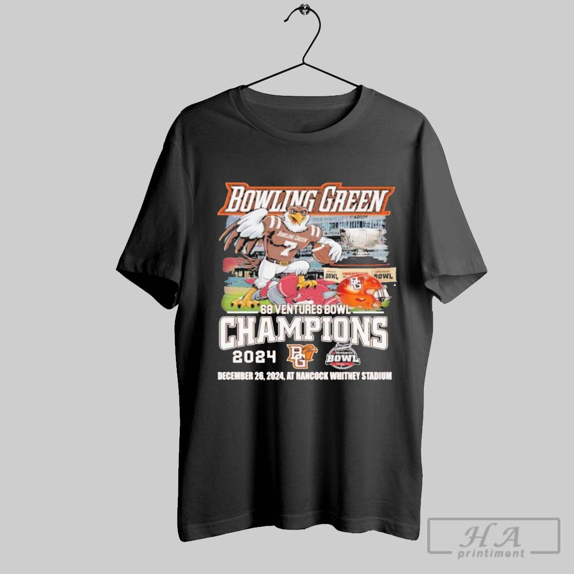 Bowling Green 68 Ventures Bowl Champions 2024 T Shirts