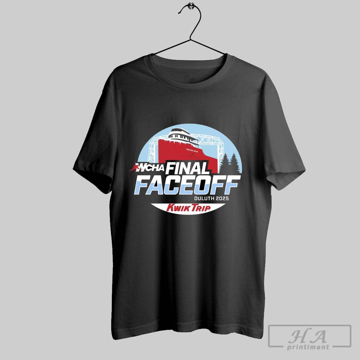 2025 Wcha Final Faceoff T Shirt