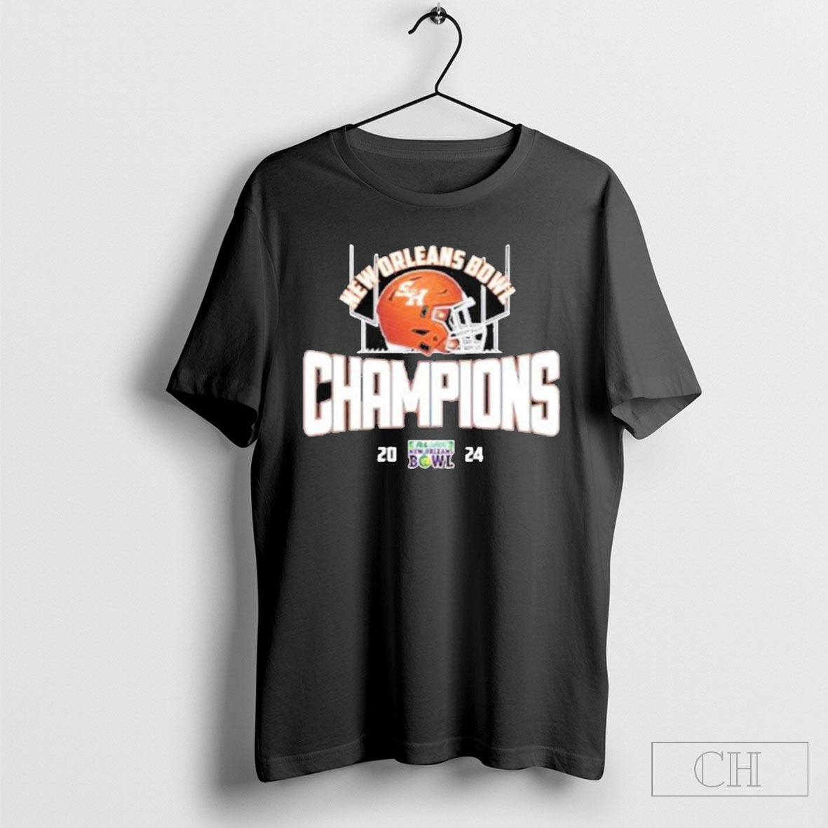 2024 25 Ncaa College Football 2024 R L Carriers New Orleans Bowl Champions Sam Houston Bearkats Football Helmet T Shirt Sweatshirt Cutom Poster Coffee