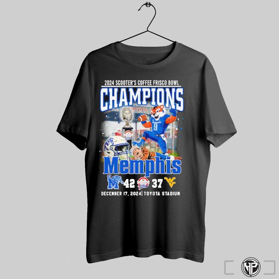 2024 Scooters Coffee Frisco Bowl Champions Memphis Toyota Shirt Trendy Sweatshirt