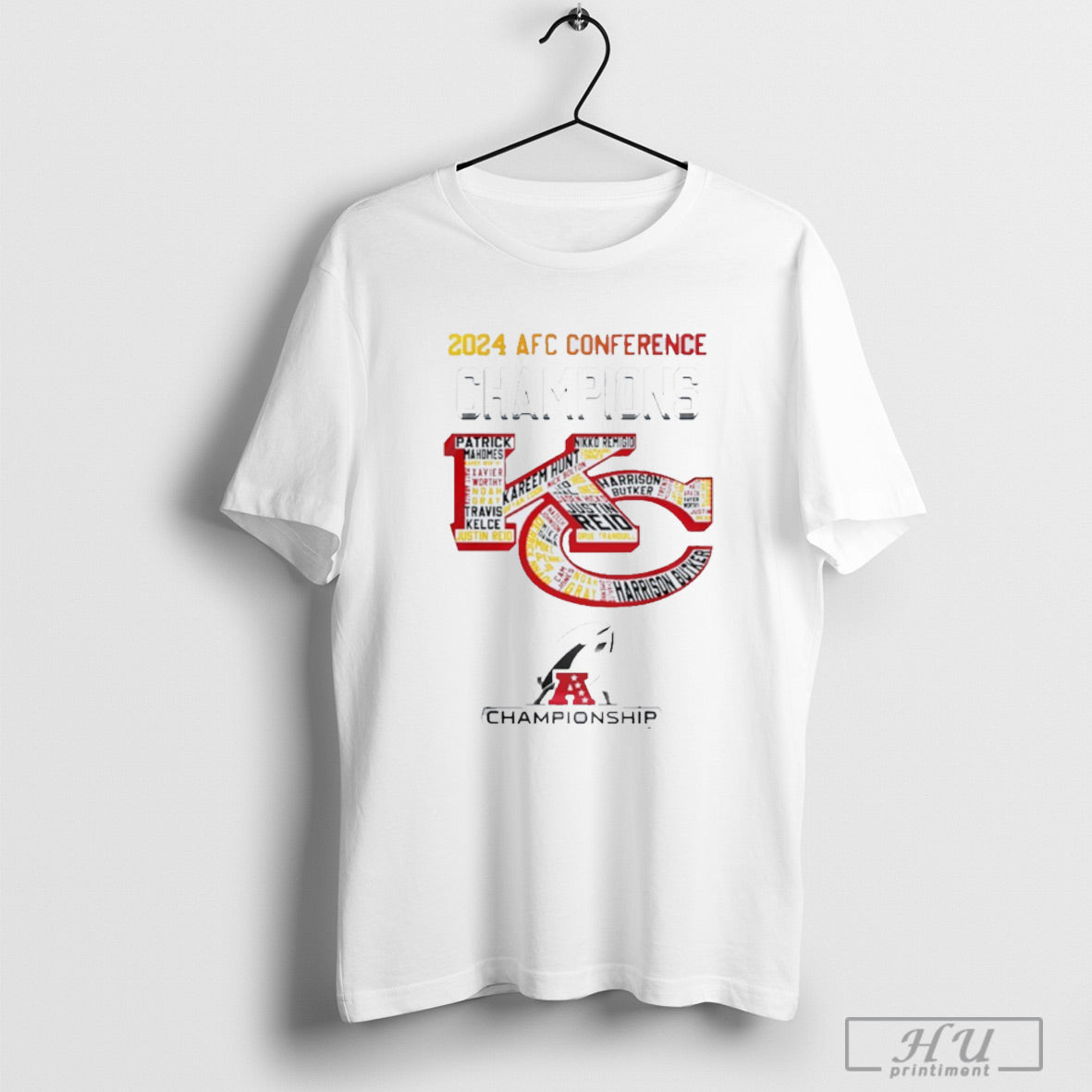 2024 Afc Conference Champions Kansas City Chiefs Super Bowl Lix Championship T Shirt Sweatshirt Poster