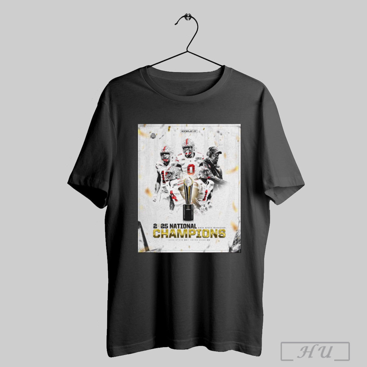 Ohio State Buckeyes Win Notre Dame Fighting Irish Cfb Playoff 2025 National Champions Poster T Shirt Sweatshirt Hoodies Poster