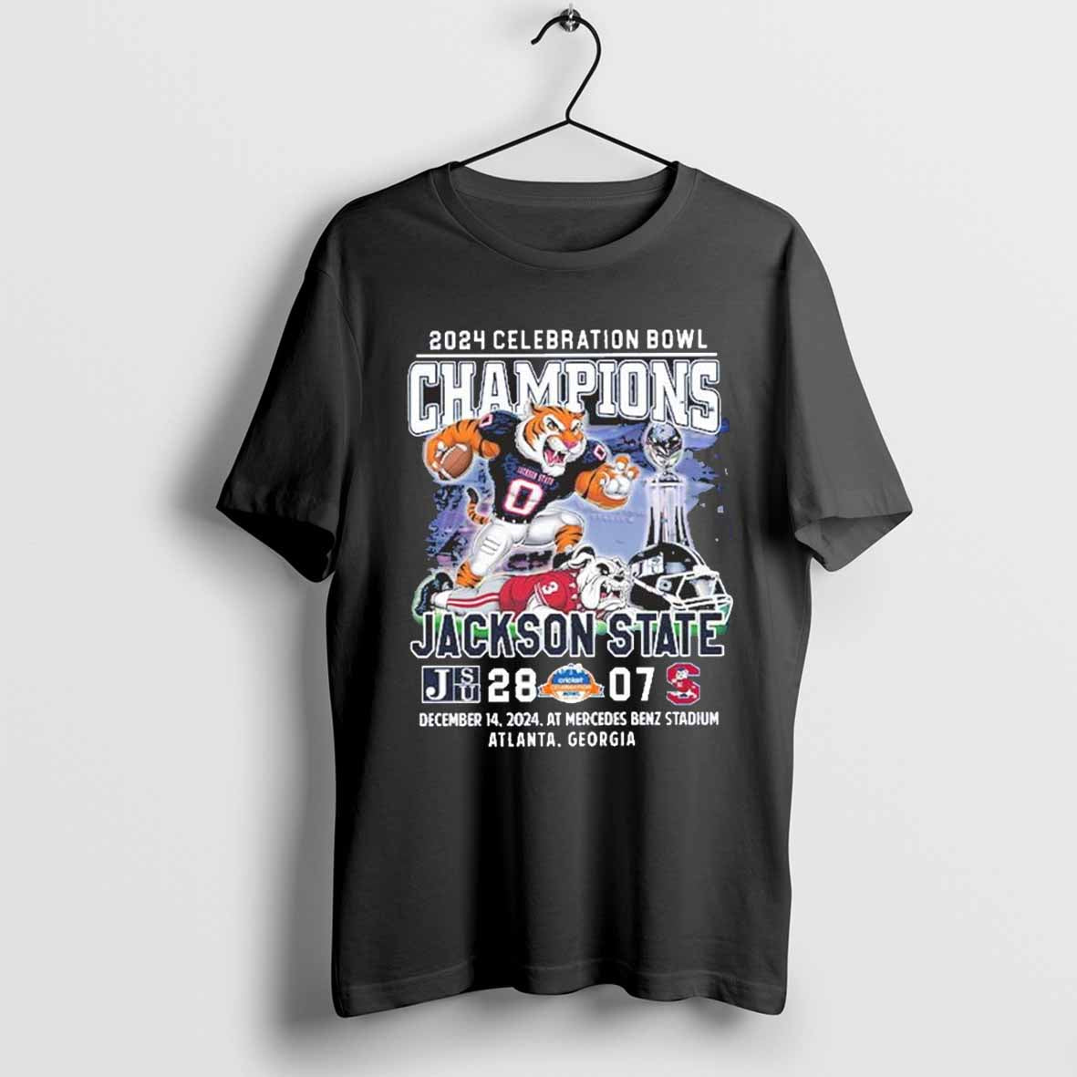 2024 Celebration Bowl Champions Jackson State T Shirt