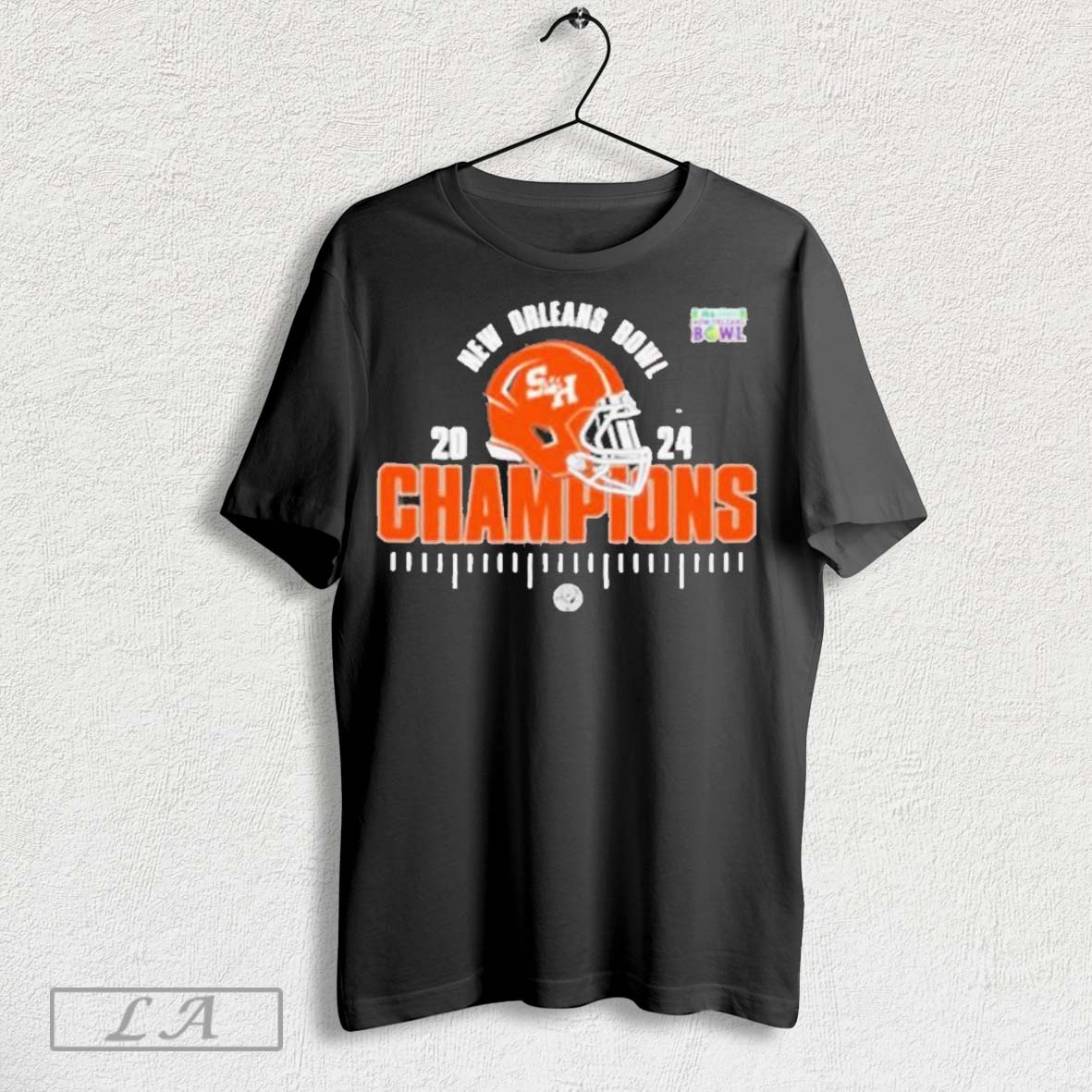 Official Sam Houston Bearkats Football Is 2024 New Orleans Bowl Champions Ncaa Football Shirt