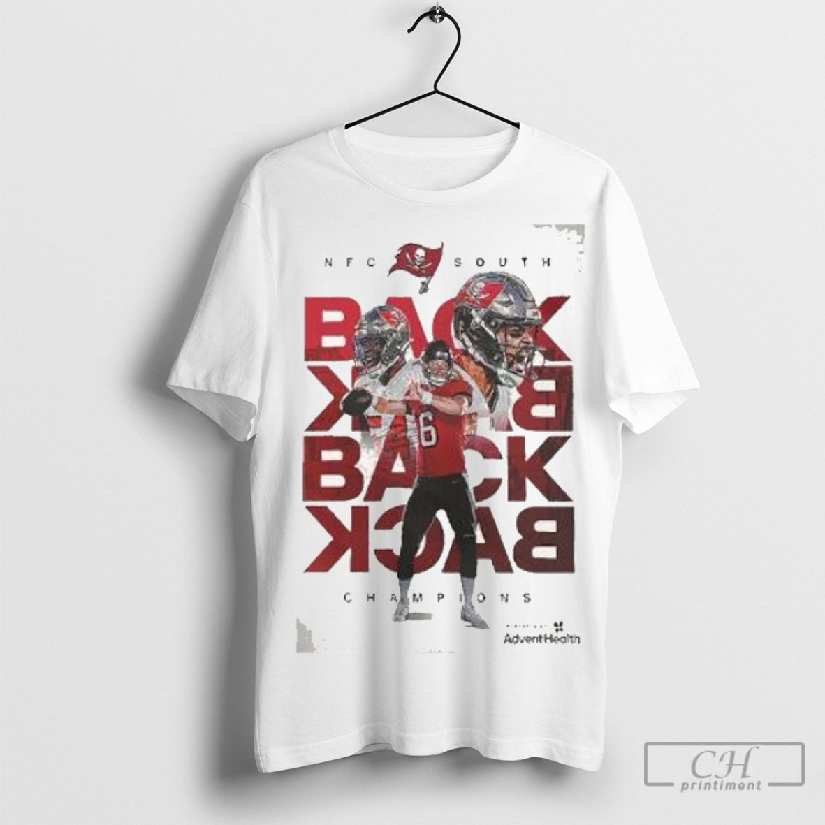 Official Tampa Bay Buccaneers 2024 Nfc South Division Champions Back To Back To Back Shirt