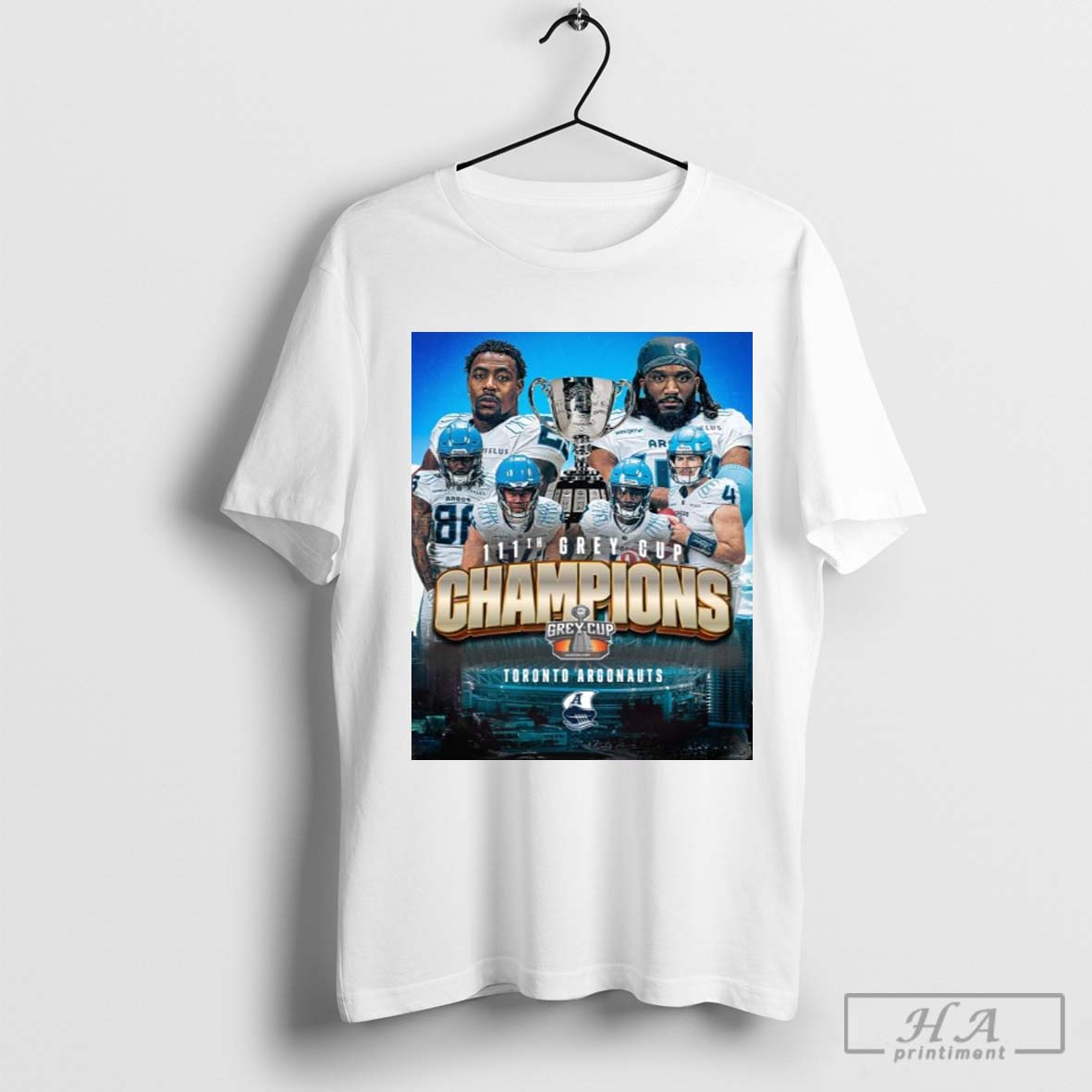 Official Toronto Argonauts Are 111th Grey Cup Champions 2024 T-shirt