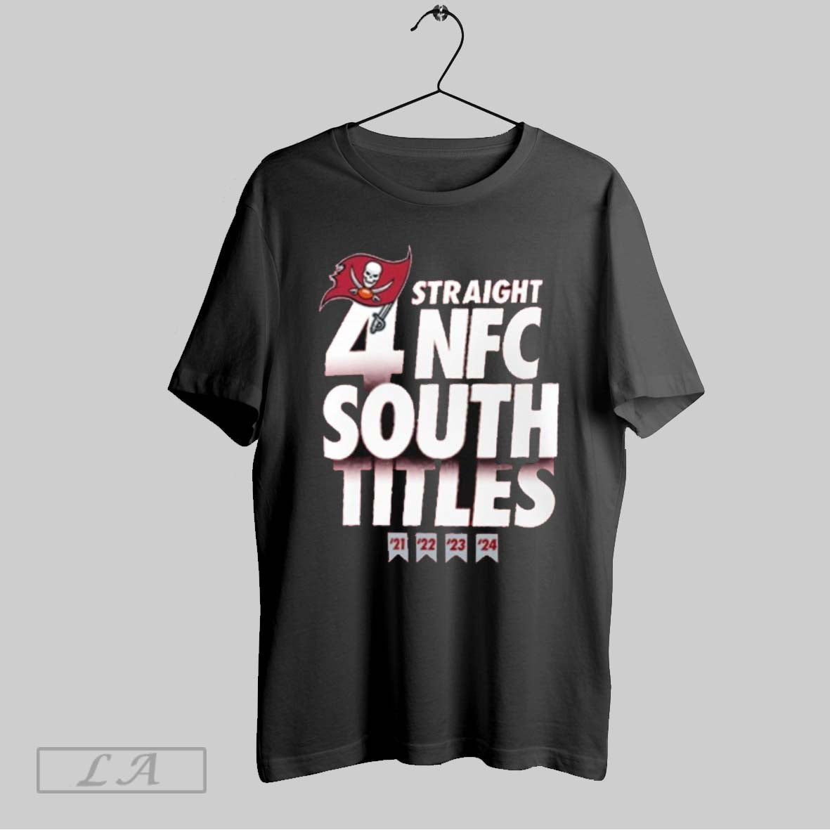 Tampa Bay Buccaneers Nike Four Straight Nfc South Division Champions T Shirts