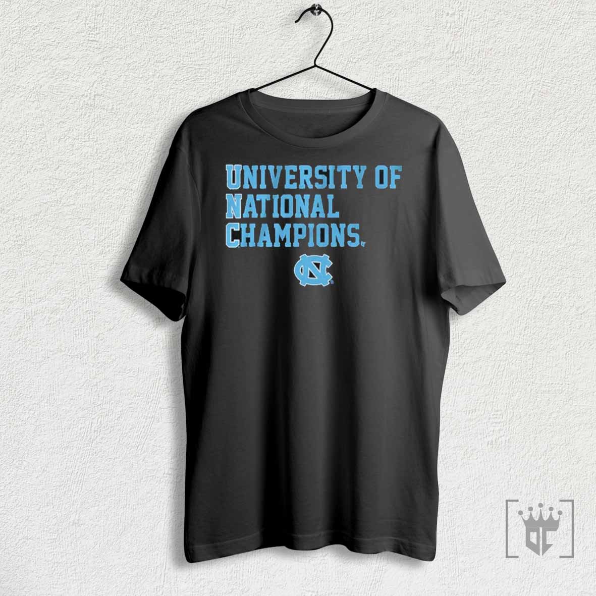Official Unc Tar Heels University Of National Champions T Shirt