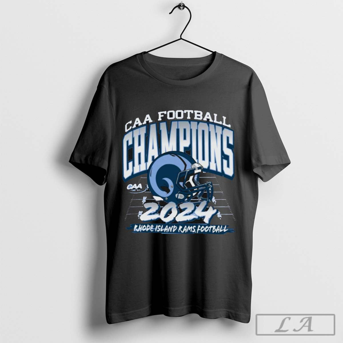 Rhode Island Rams Football 2024 CAA Football Champions Shirt