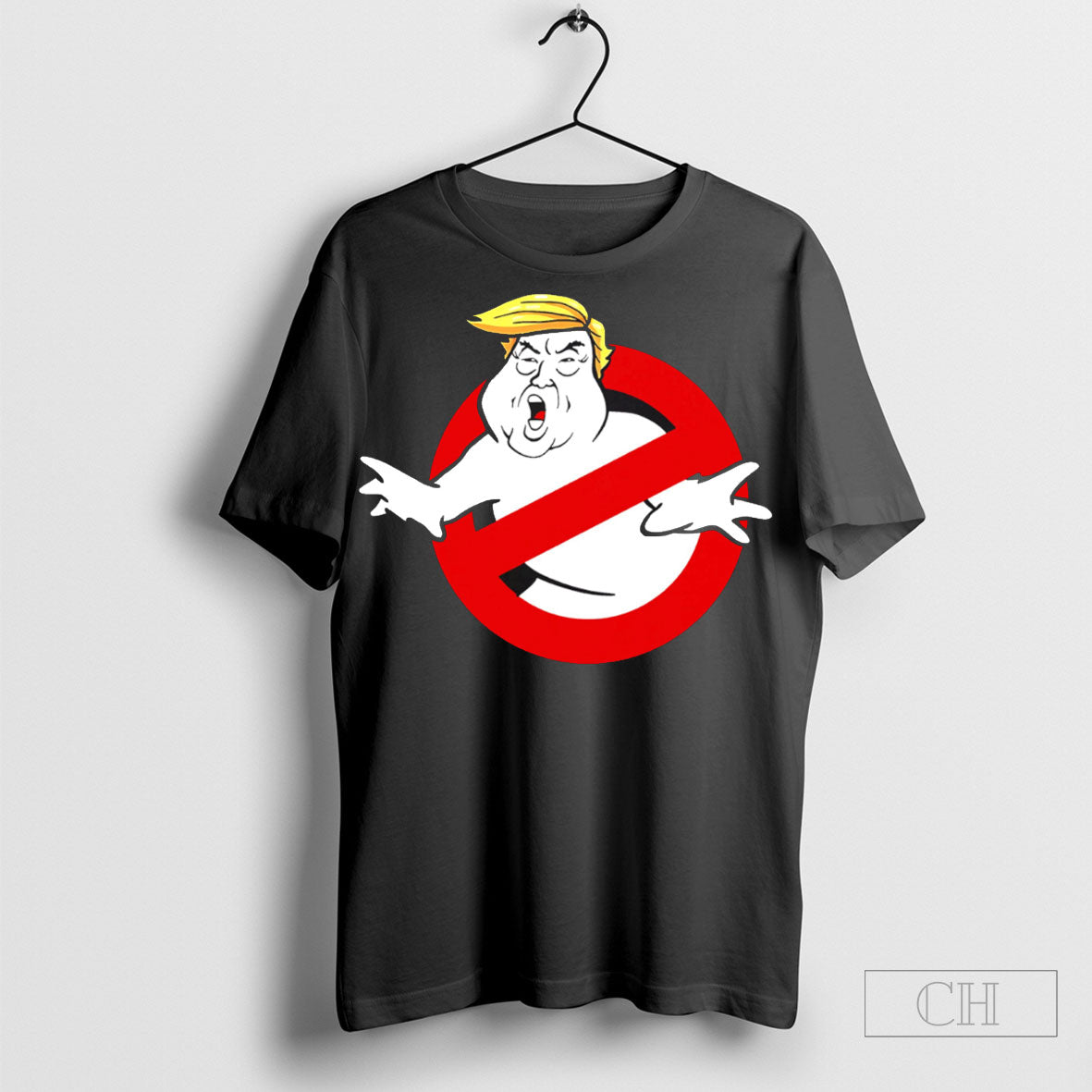 Trumpbusters Trump X Ghostbusters Parody Logo Shirt