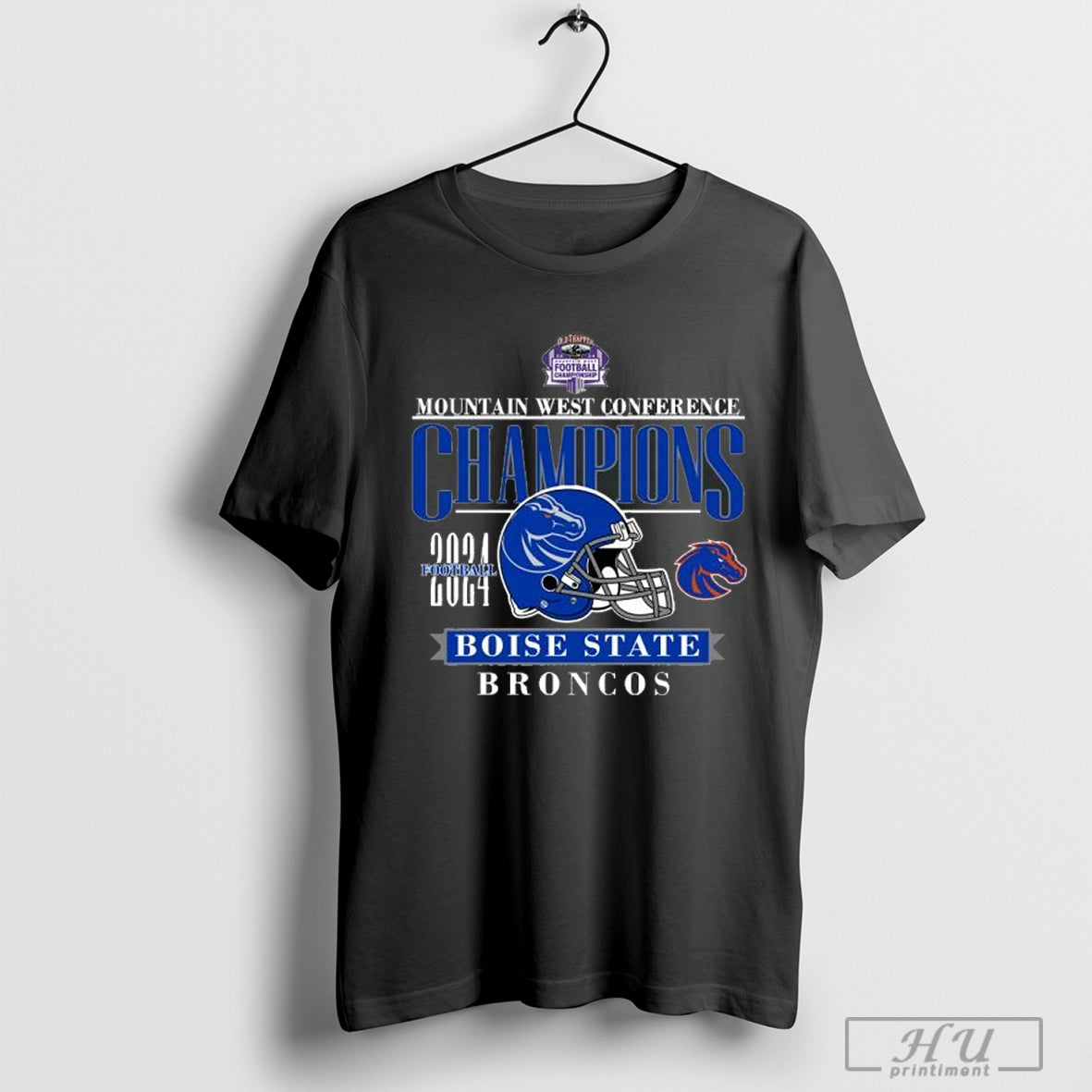 Boise State Broncos 2024 Mountain West Football Conference Champions Shirt