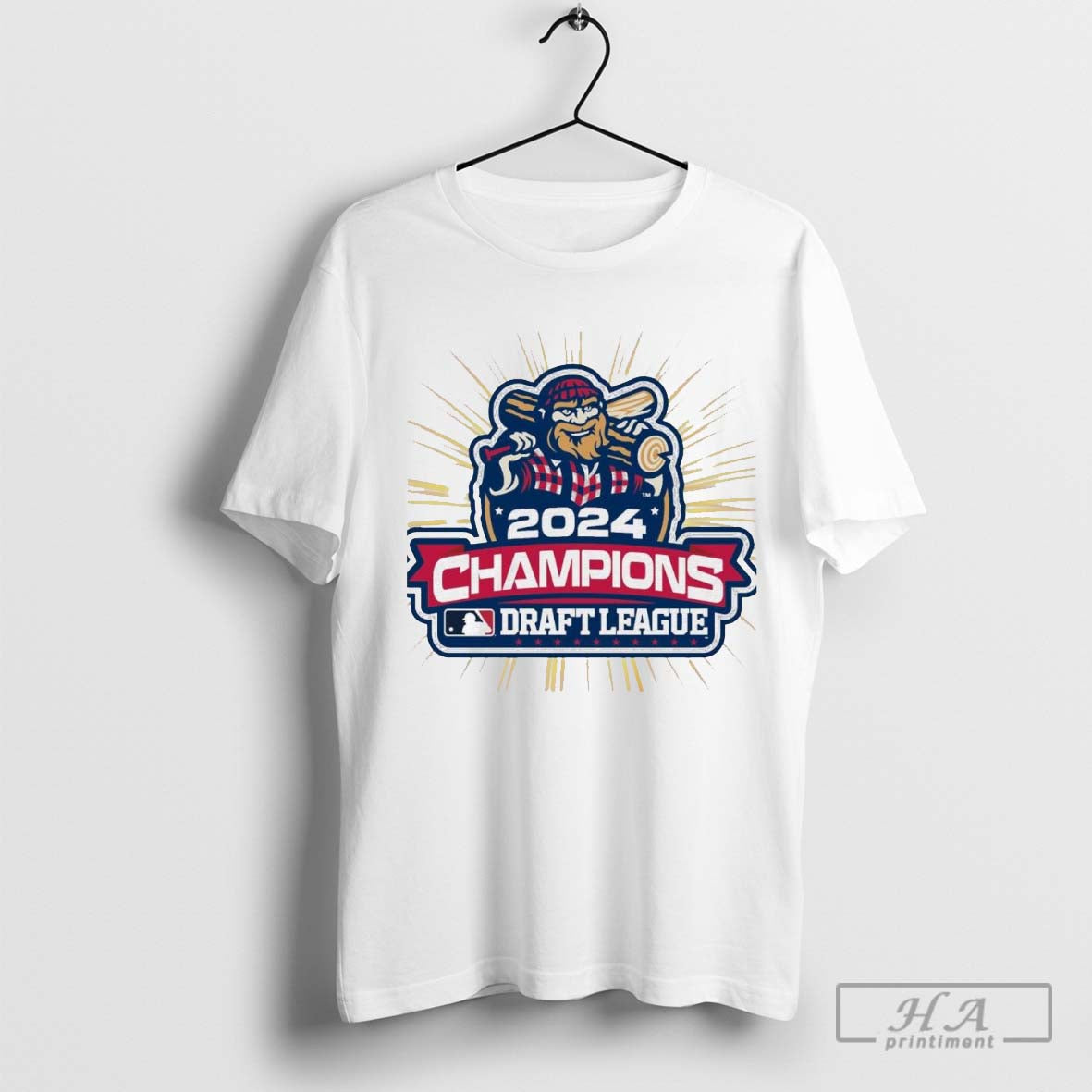 Official Williamsport Crosscutters MLB 2024 Baseball Champions Draft League T-shirt