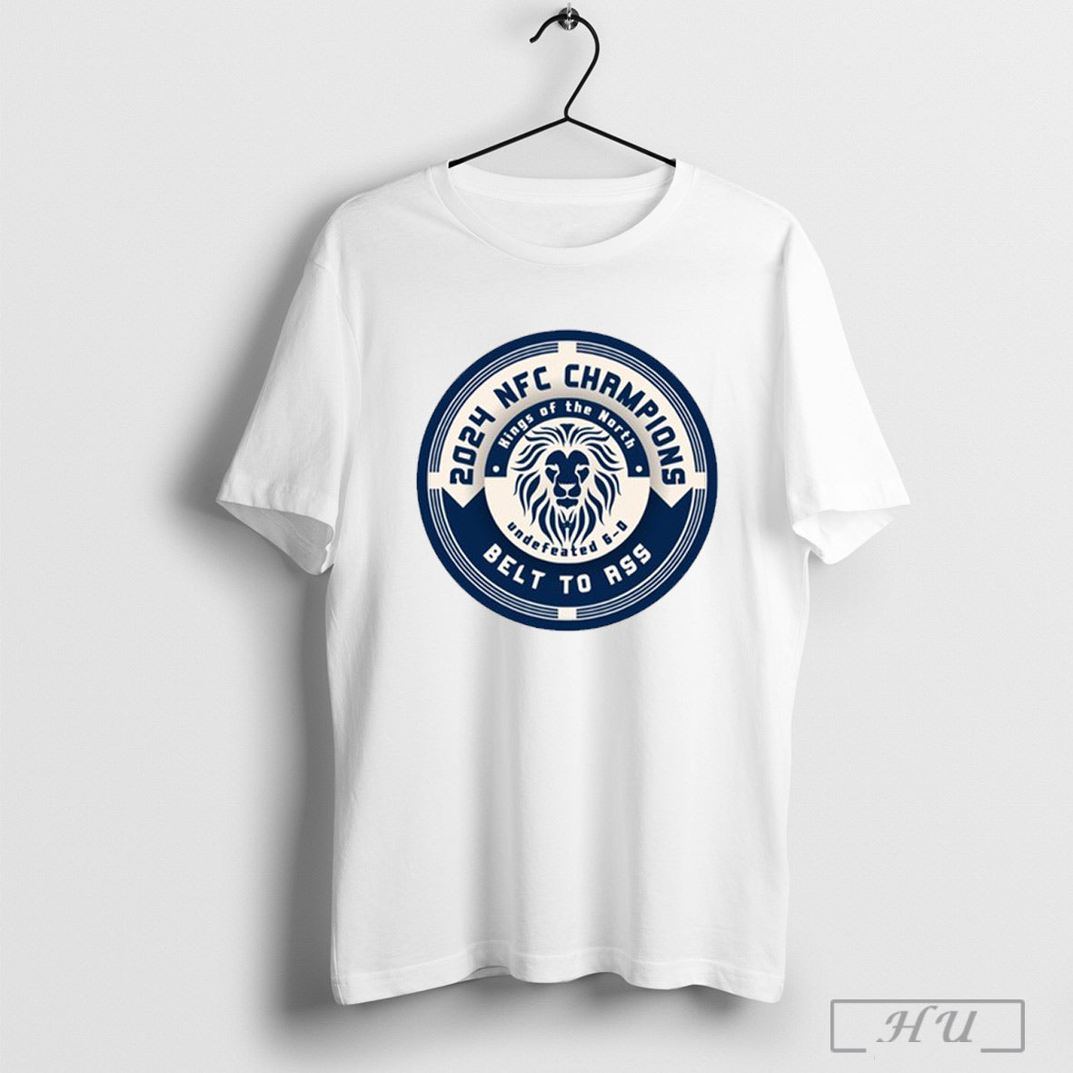 Bta Detroit Lions 2024 Nfc North Champions Shirt