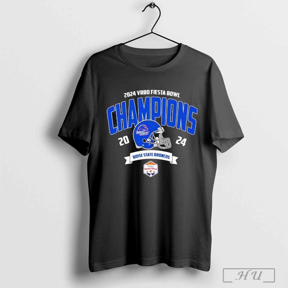 Boise State Broncos Football Champions 2024 Vrbo Fiesta Bowl Ncaa College Football Unisex T Shirt