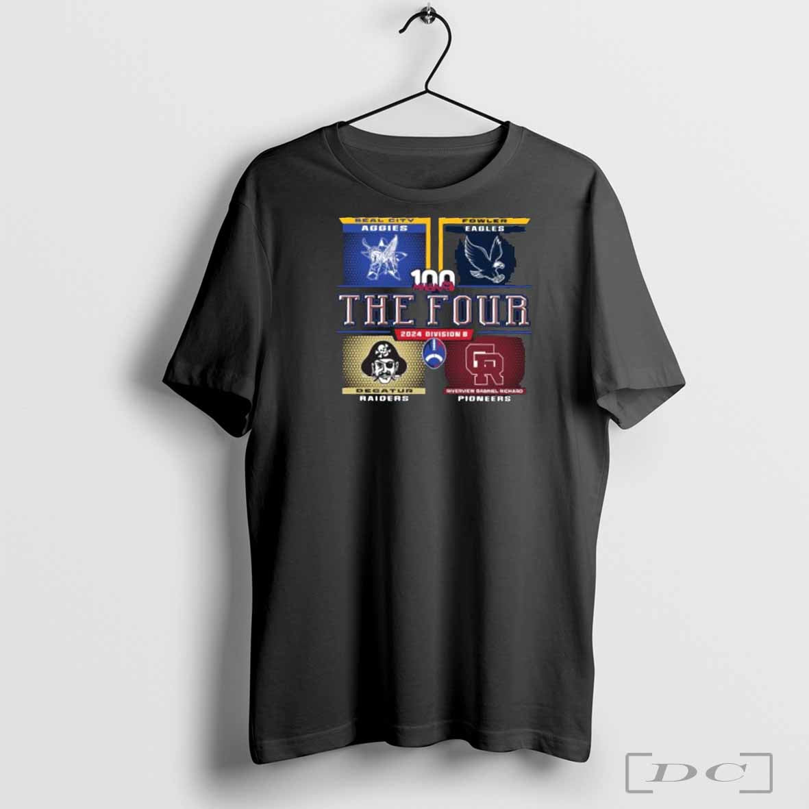 2024 MHSAA Football Division 8 the four shirt