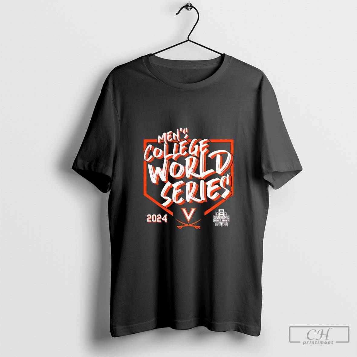 2024 NCAA Men’s College World Series Virginia Cavaliers logo shirt
