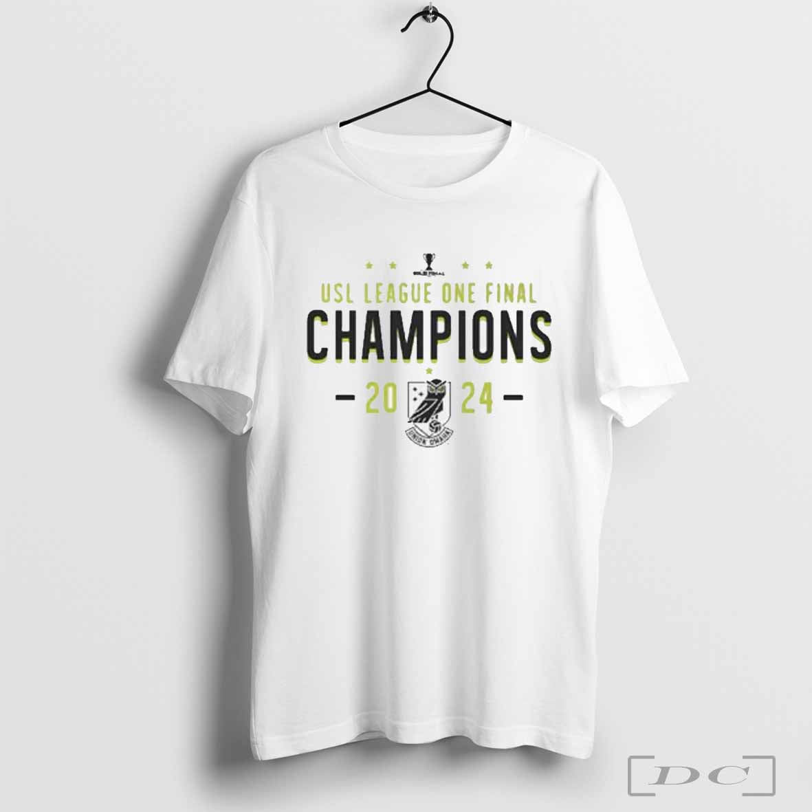 Official Union Omaha 2024 USL League One Champions Schedule Shirt