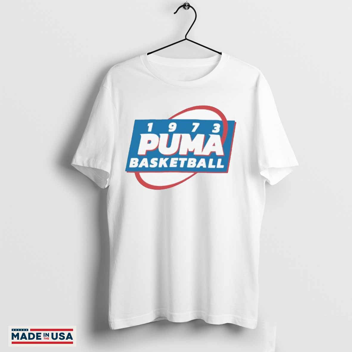 1973 Puma basketball logo shirt