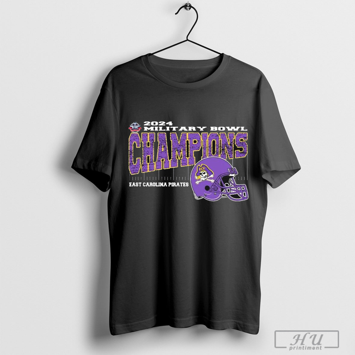 2024 Military Bowl Champions East Carolina Pirates Win Nc State Wolfpack Vintage T Shirt